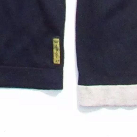 • ARMANI Jeans 1/4 Zip Collared SILK Wool thin Sweater • - Picture 6 of 6